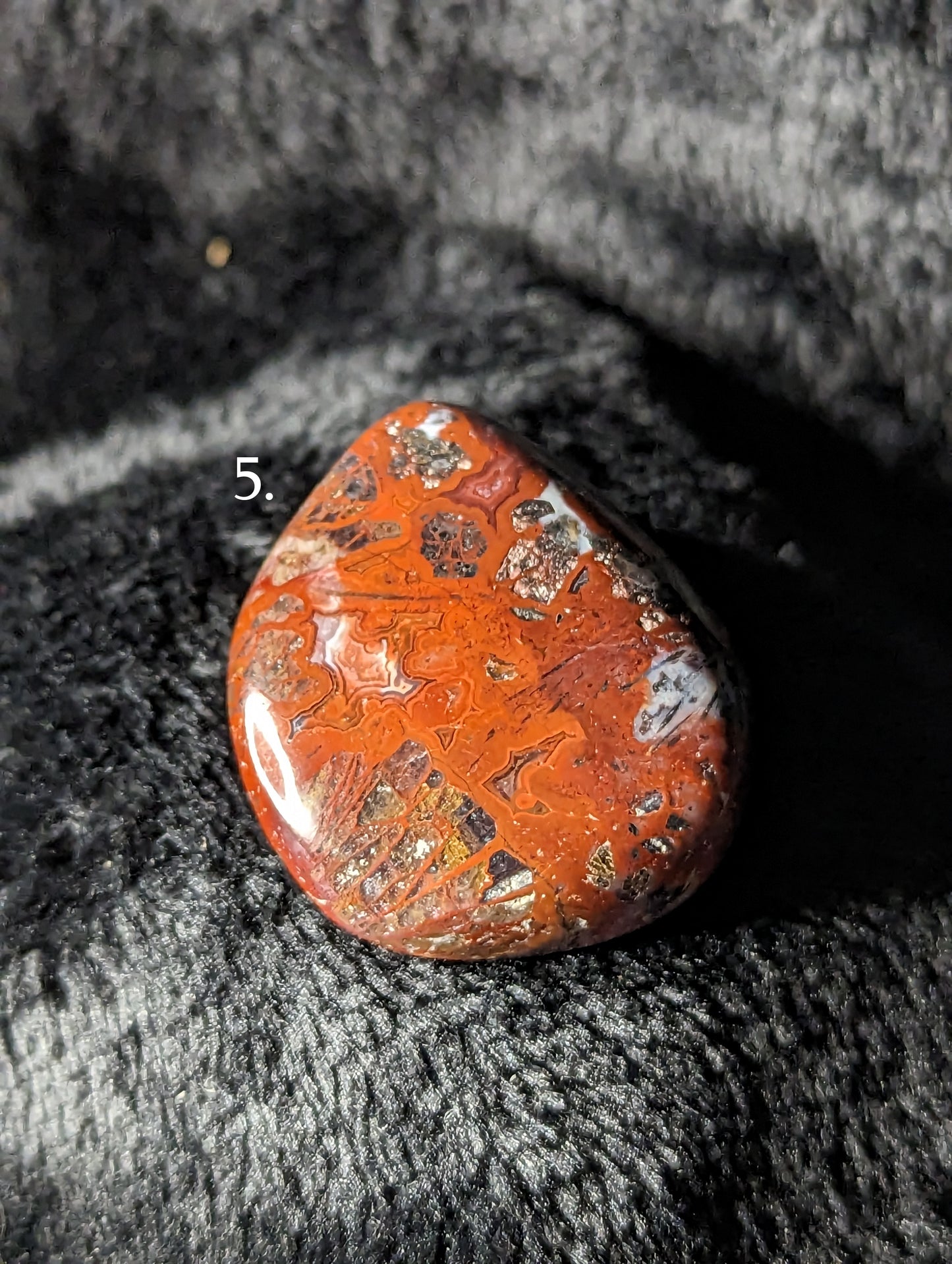 Red Crazy Lace Agate XL Tumbles