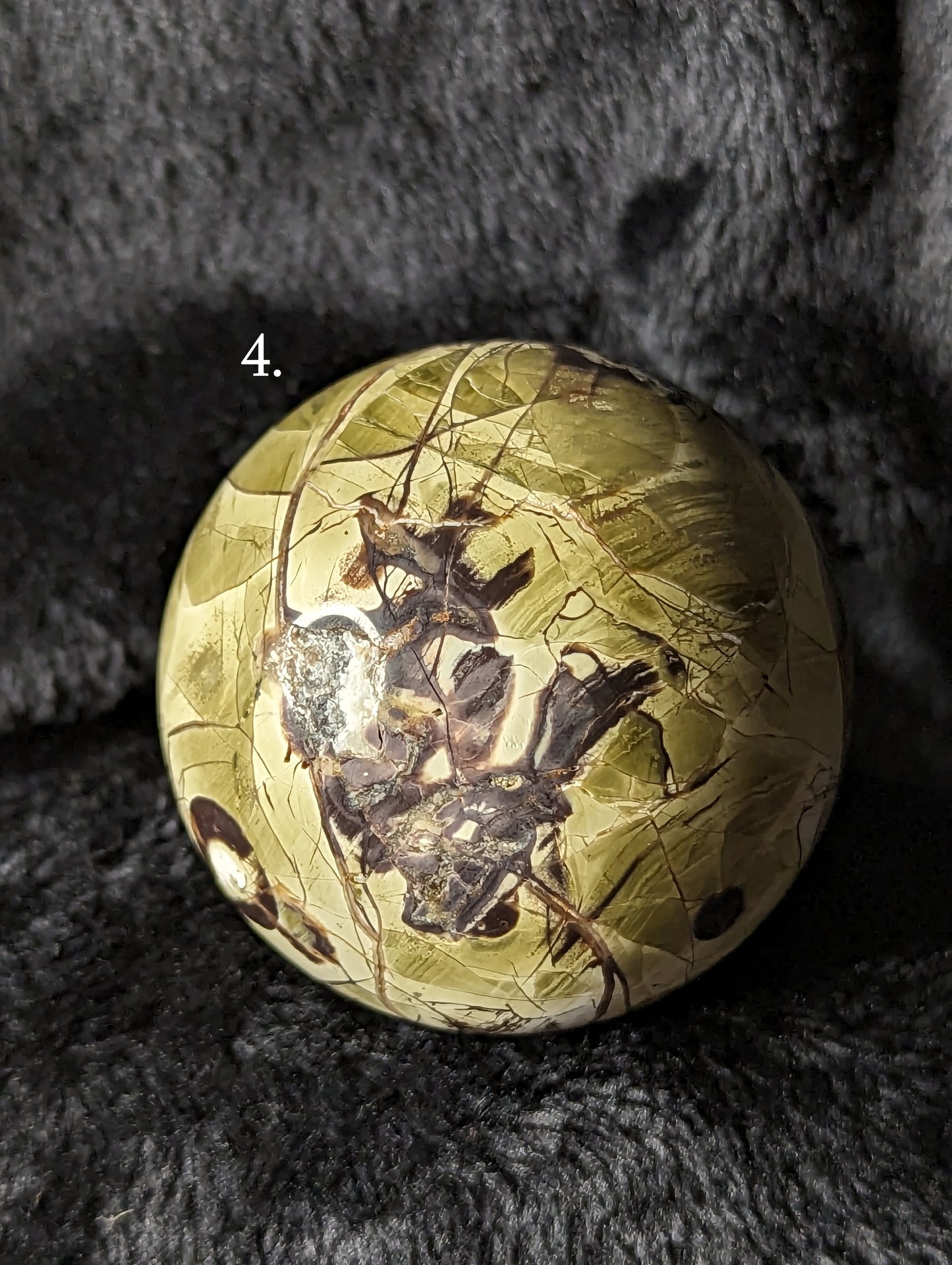 Money Agate Spheres