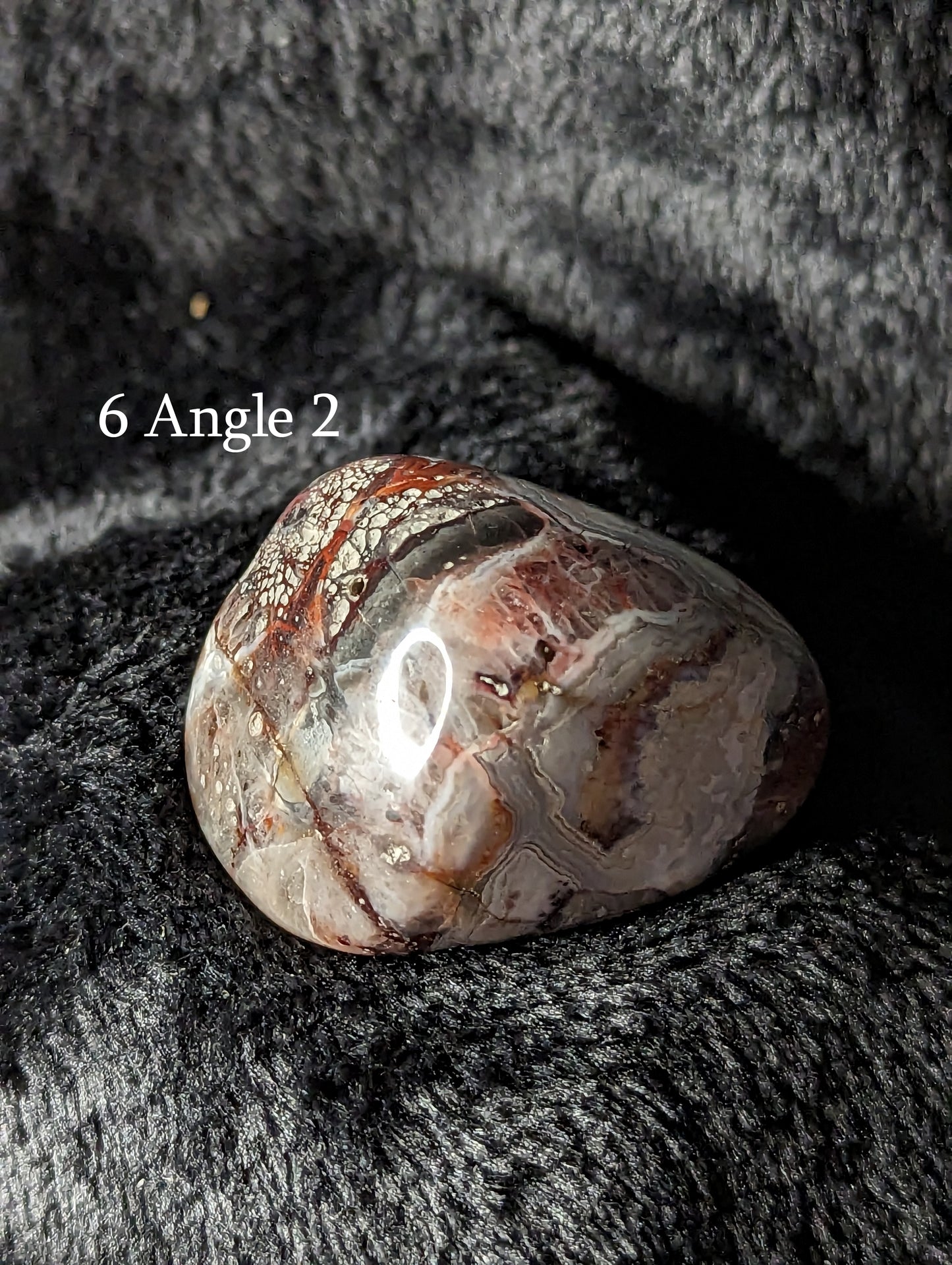 Red Crazy Lace Agate XL Tumbles