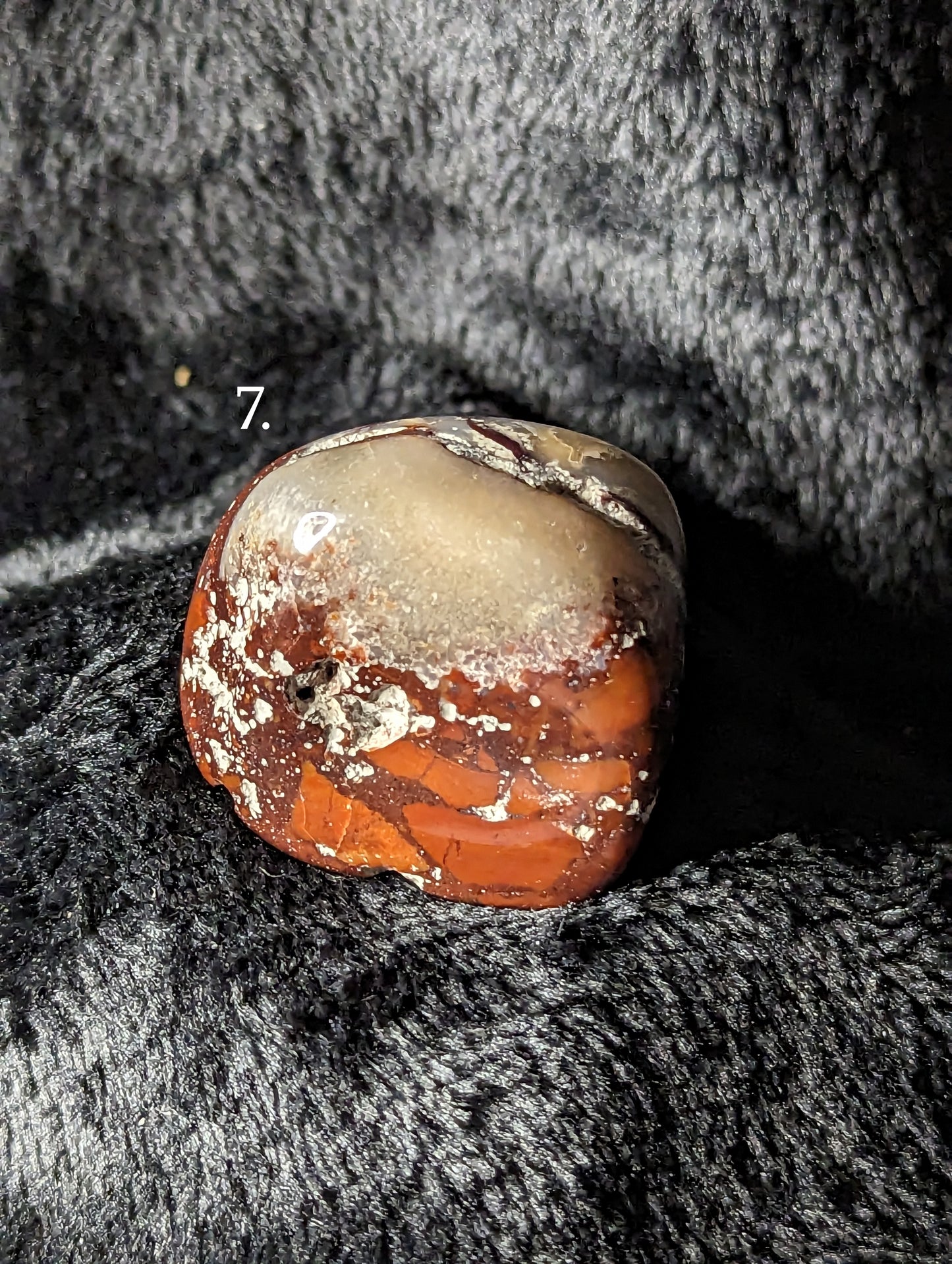 Red Crazy Lace Agate XL Tumbles