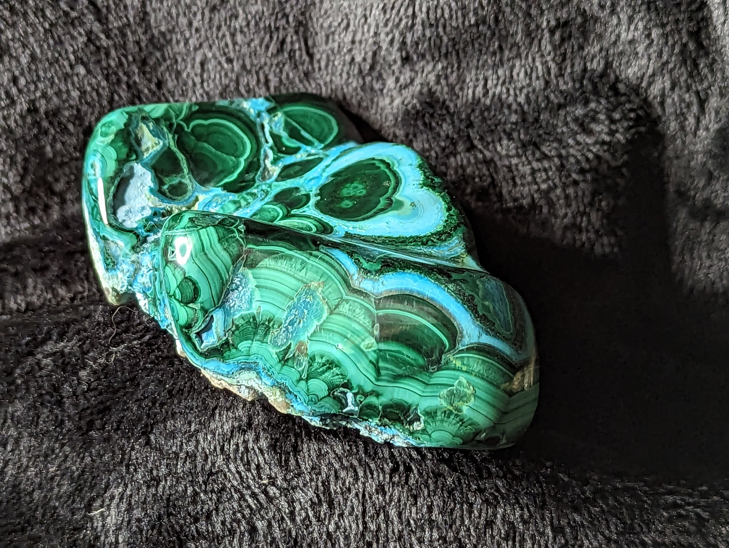 Eilatite (Malachite and Chrysocolla) Free Form